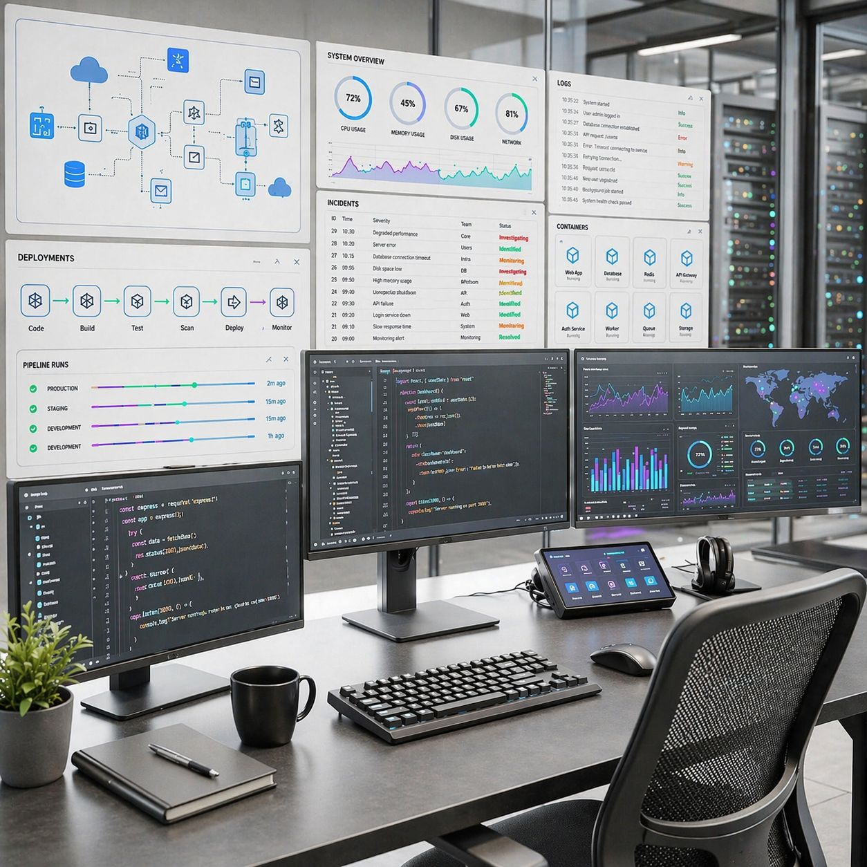 Správa infrastruktury a DevOps